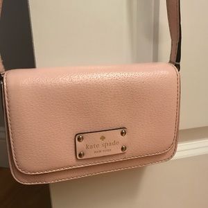 Kate Spade light pink remove-able cross body